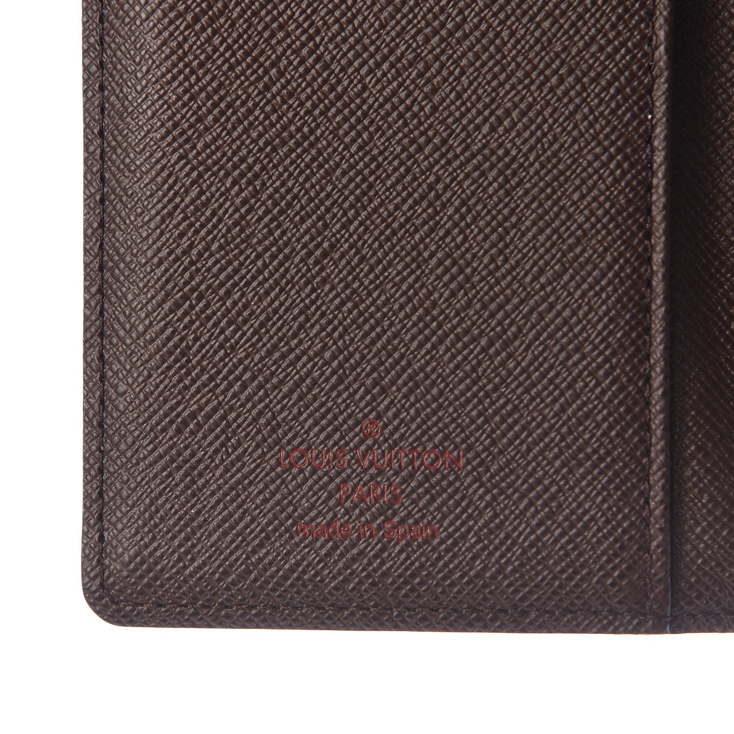 Louis Vuitton Damier Ebene Small Ring Agenda Cover 6 of 7
