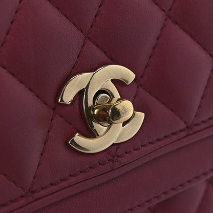 Chanel Lambskin Quilted Small Lovely Day Flap Pink 11 of 11