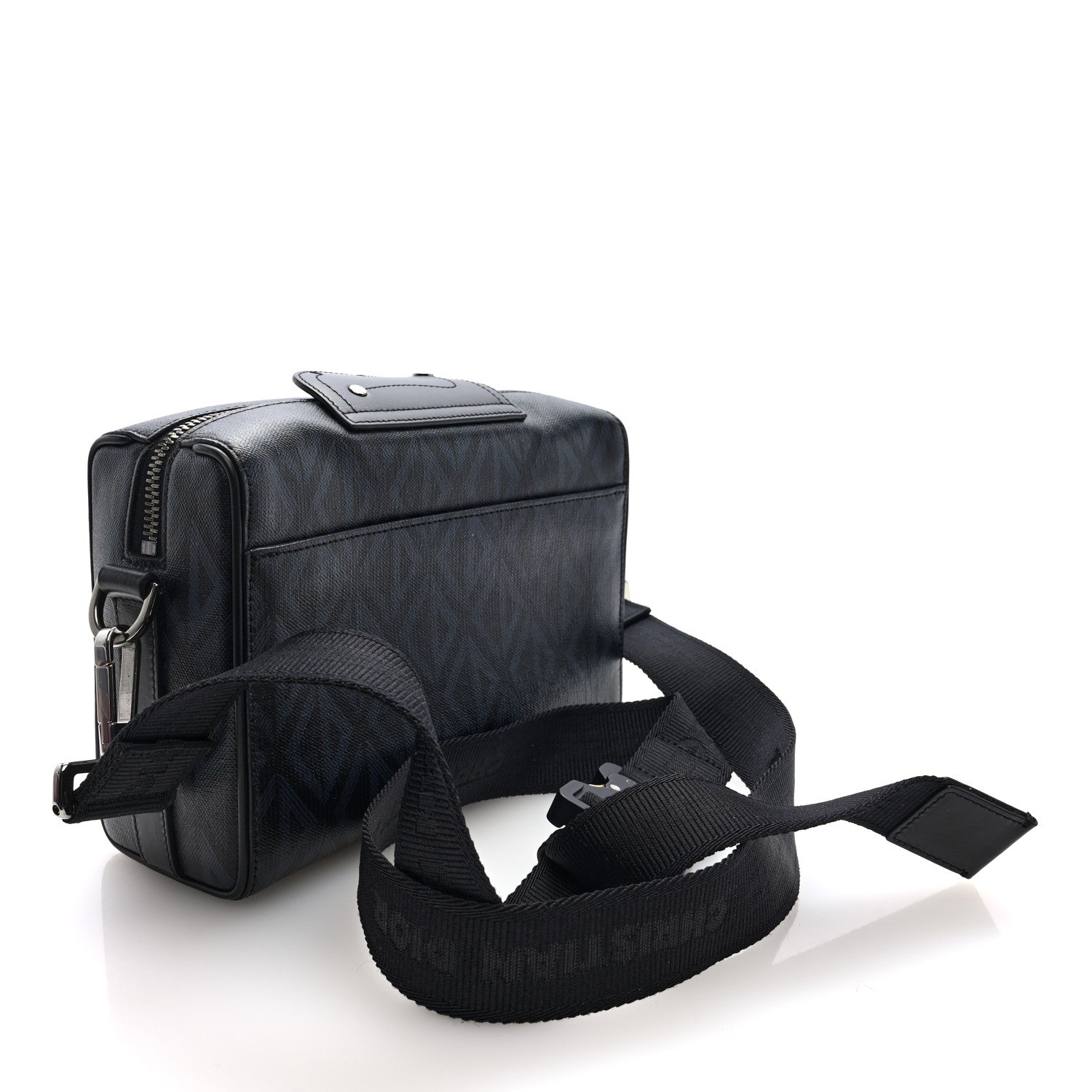 Christian Dior Canvas CD Diamond Lingot 22 Bag Black 3 of 9