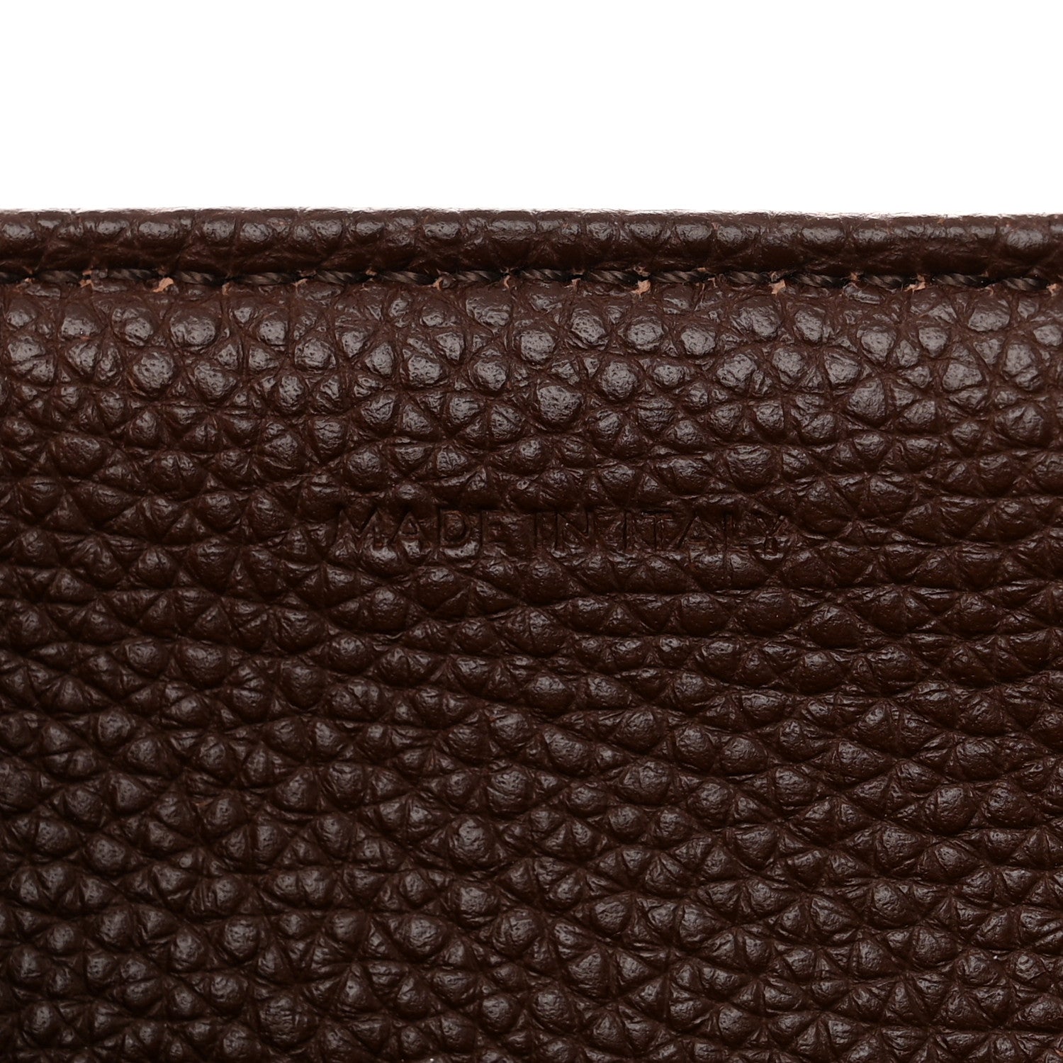 Celine Grained Calfskin Classique 16 Top Handle Bag Brown 7 of 11