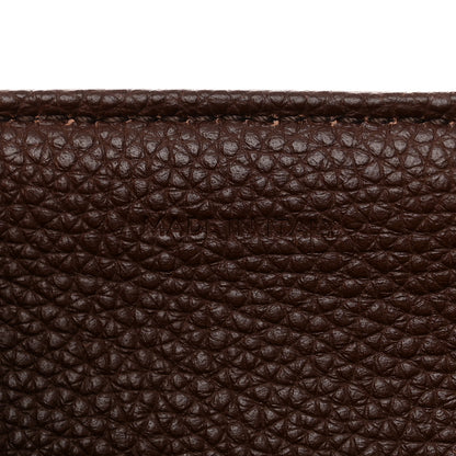 Celine Grained Calfskin Classique 16 Top Handle Bag Brown 7 of 11