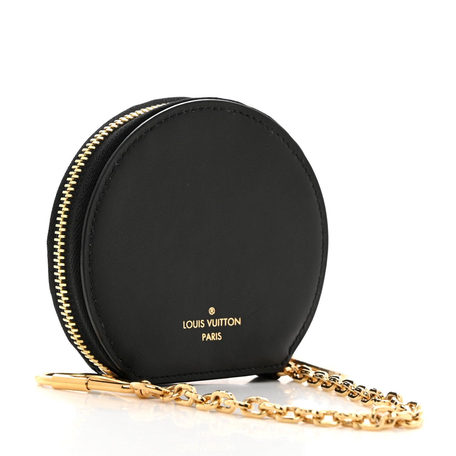 Louis Vuitton Calfskin Monogram Micro Boite Chapeau Black 5 of 12