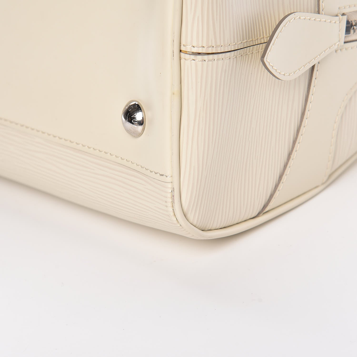 Louis Vuitton Epi Bowling Montaigne GM Ivory 14 of 14