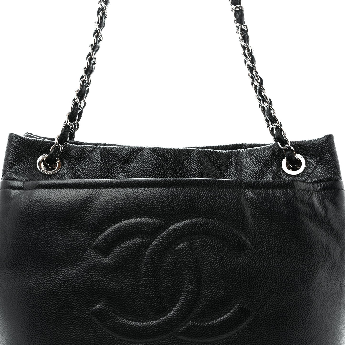 Caviar Timeless CC Soft Tote Black