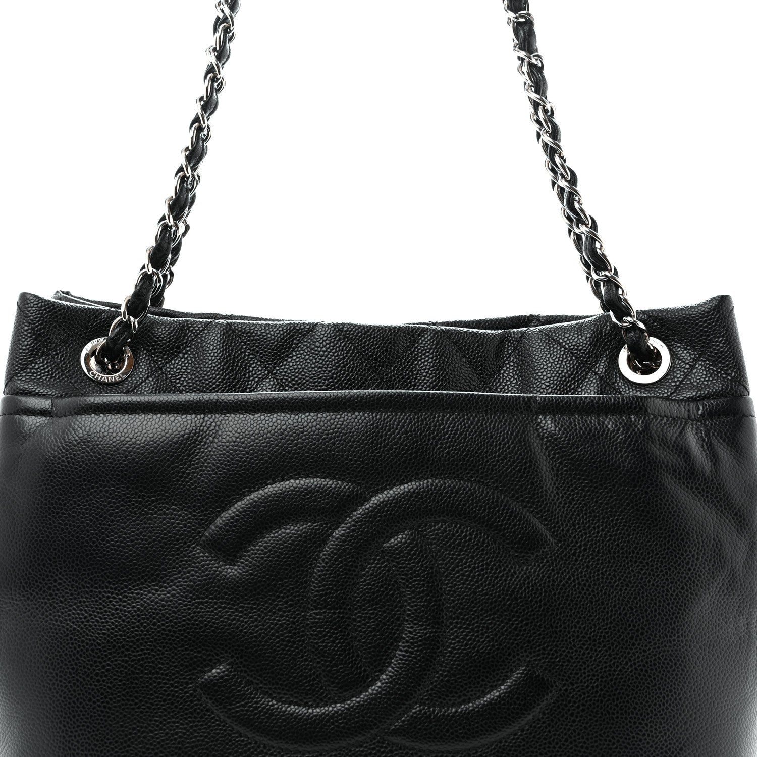 Chanel Caviar Timeless CC Soft Tote Black 8 of 12