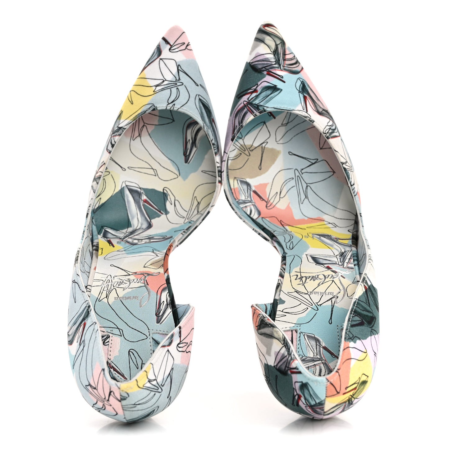 Crepe Satin Iriza 100 Shoes It Up Pumps 36 Multicolor