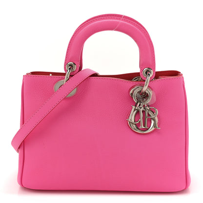 Christian Dior Calfskin Small Diorissimo Tote Pink 1 of 14