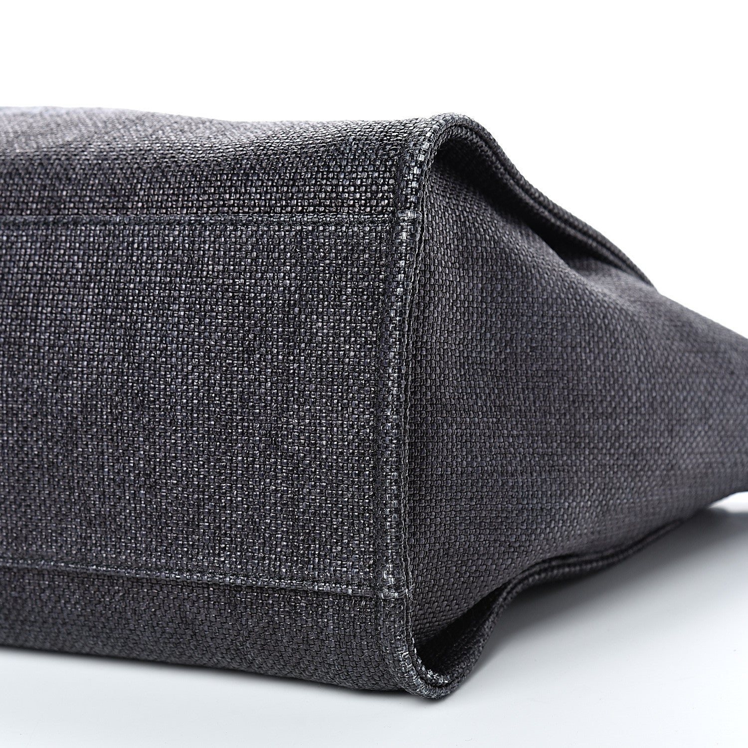Chanel Canvas Medium Deauville Tote Grey 9 of 11