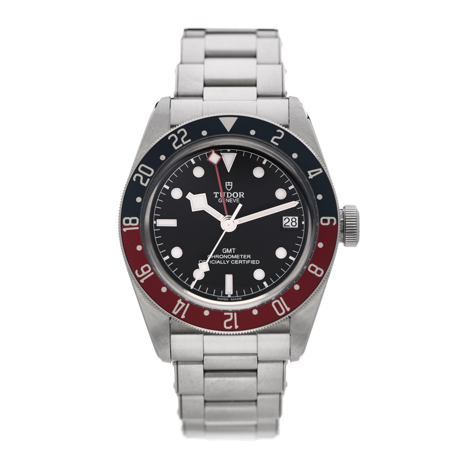 TUDOR Stainless Steel 41mm Black Bay GMT Automatic Watch Black 79830RB 1 of 5