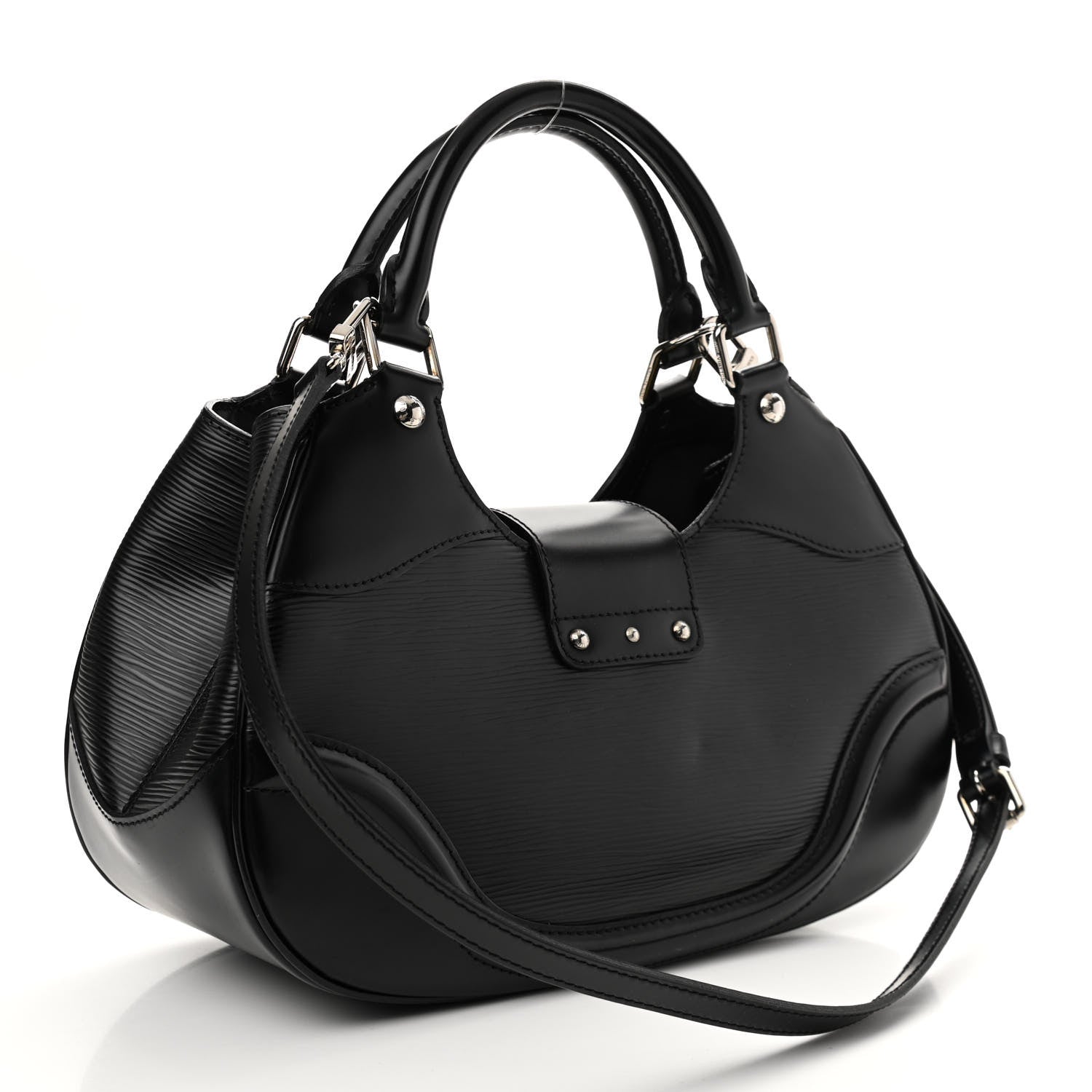 Louis Vuitton Epi Montaigne Sac Black 2 of 12