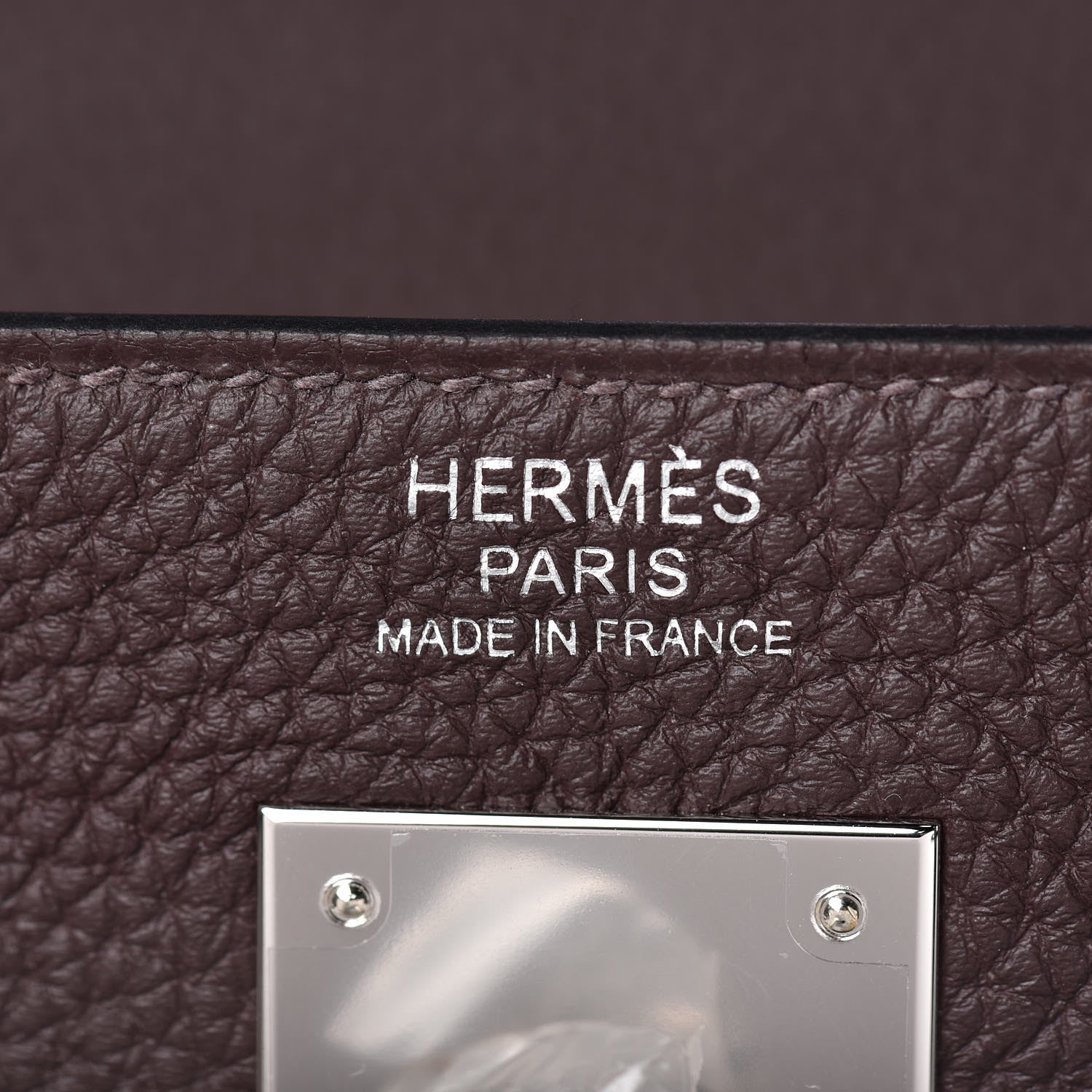 Hermes Togo Kelly Retourne 32 Chocolate 9 of 35