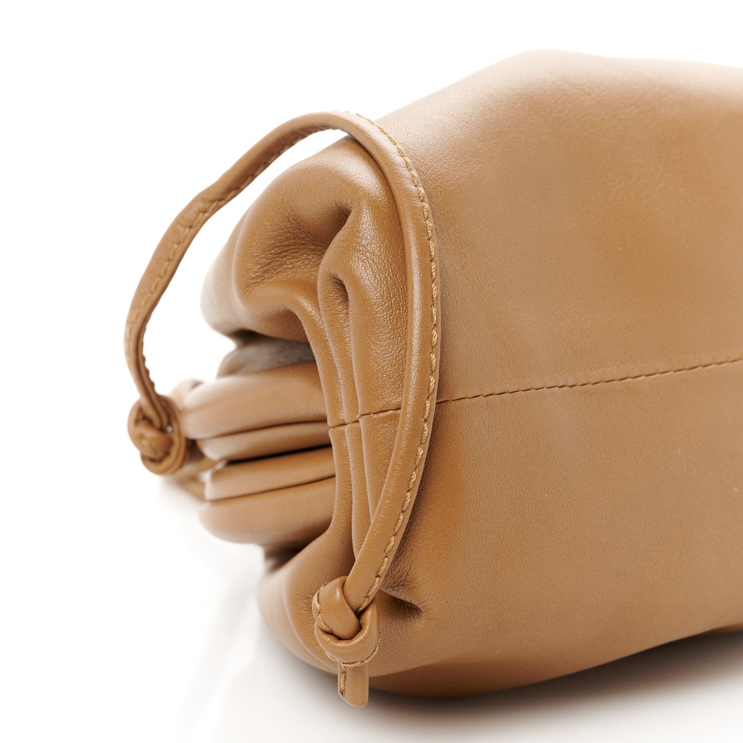 Bottega Veneta Butter Calfskin The Mini Pouch Cammello 10 of 11