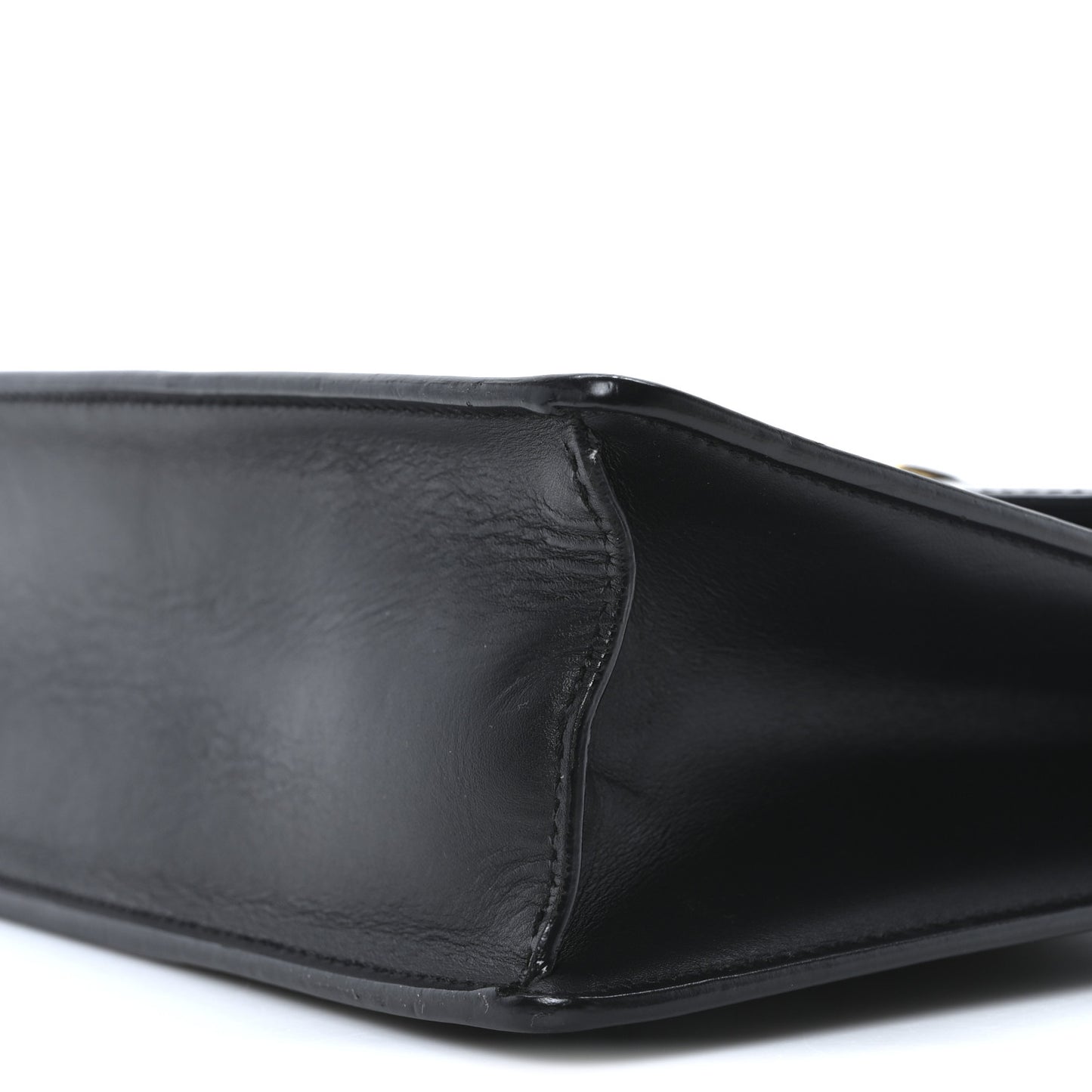 Calfskin Small Sylvie Shoulder Bag Black