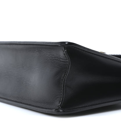 Gucci Calfskin Small Sylvie Shoulder Bag Black 10 of 10