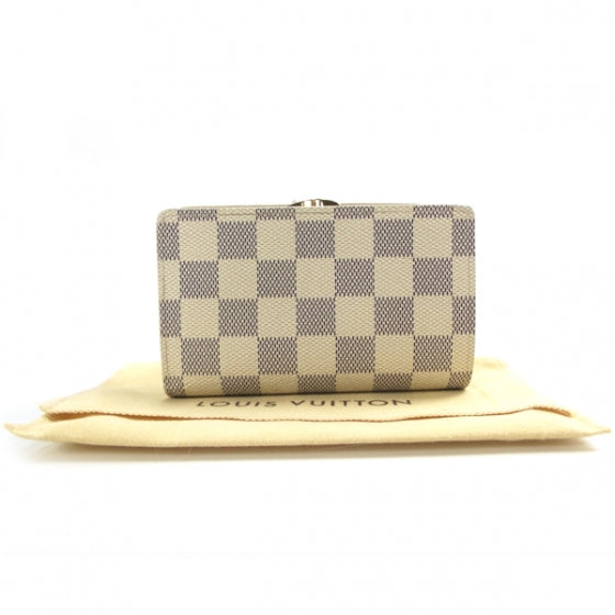 Damier Azur French Purse Wallet