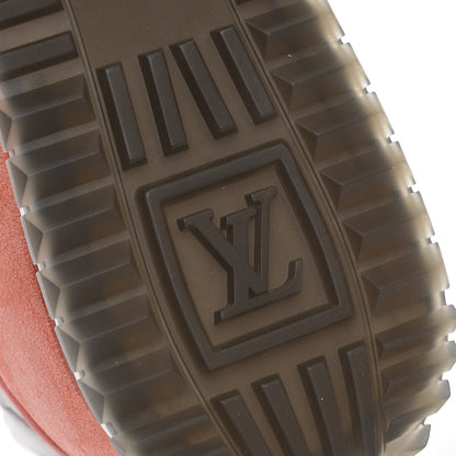 Louis Vuitton Nubuck Suede Run Away Sneakers 38.5 Pink 6 of 8