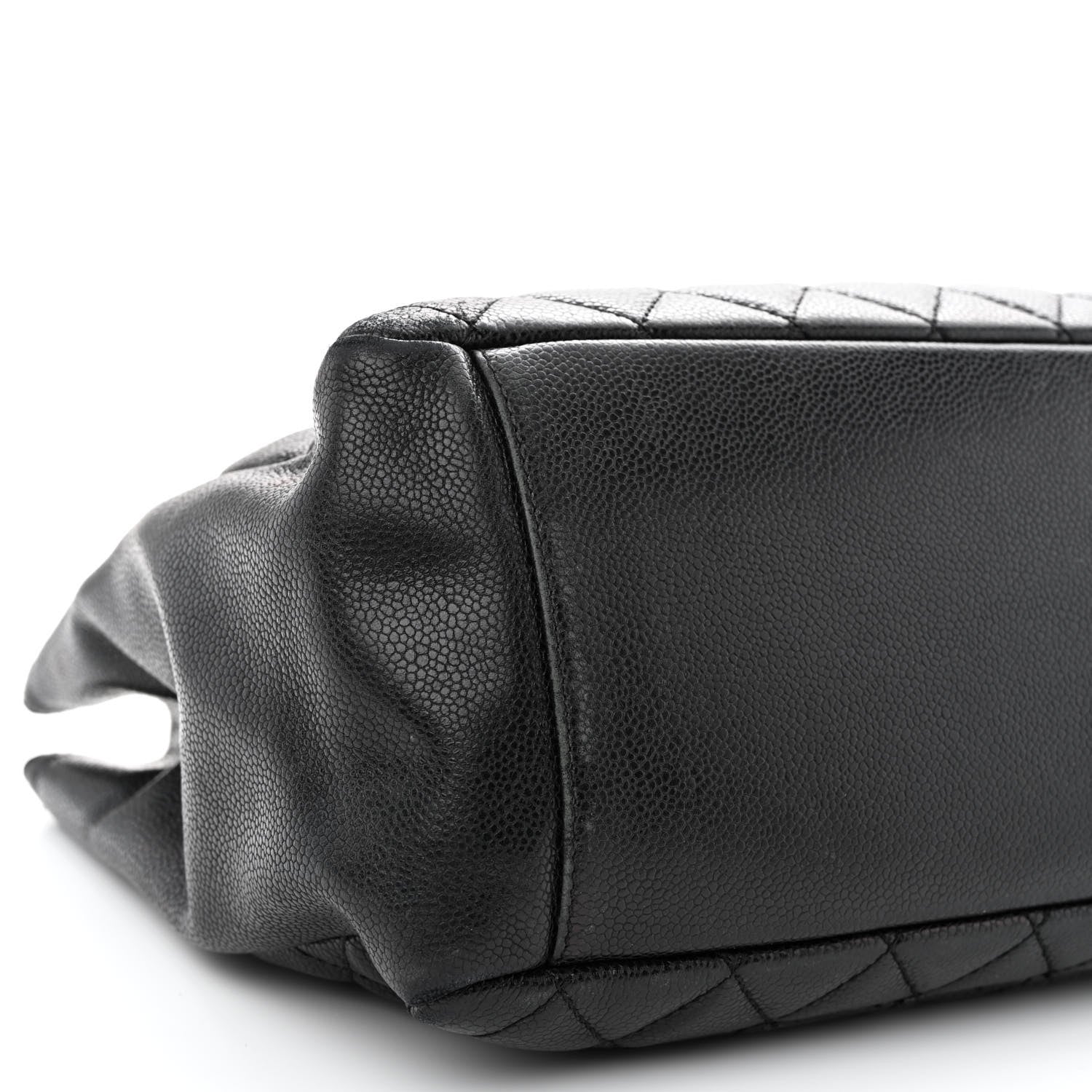 Chanel Caviar Quilted Grand Shopping Tote GST Black 9 of 13