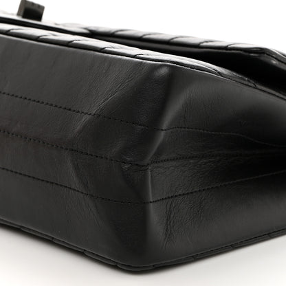 Chanel Aged Calfskin Chevron Quilted 2.55 Reissue 226 So Black 10 of 10