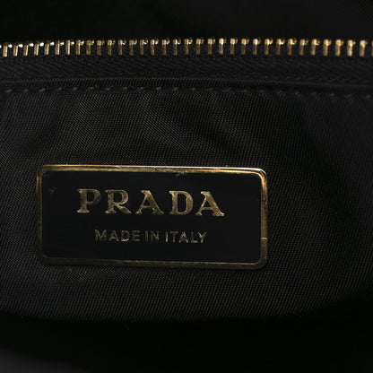 Prada Tessuto Nylon Chain Shoulder Bag Black 6 of 10