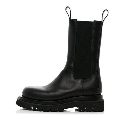 Bottega Veneta Calfskin The Lug Chelsea 55mm Boots 37 Black 1 of 13