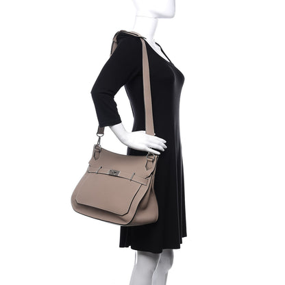 Hermes Taurillon Clemence Jypsiere 34 Gris Tourterelle 2 of 10