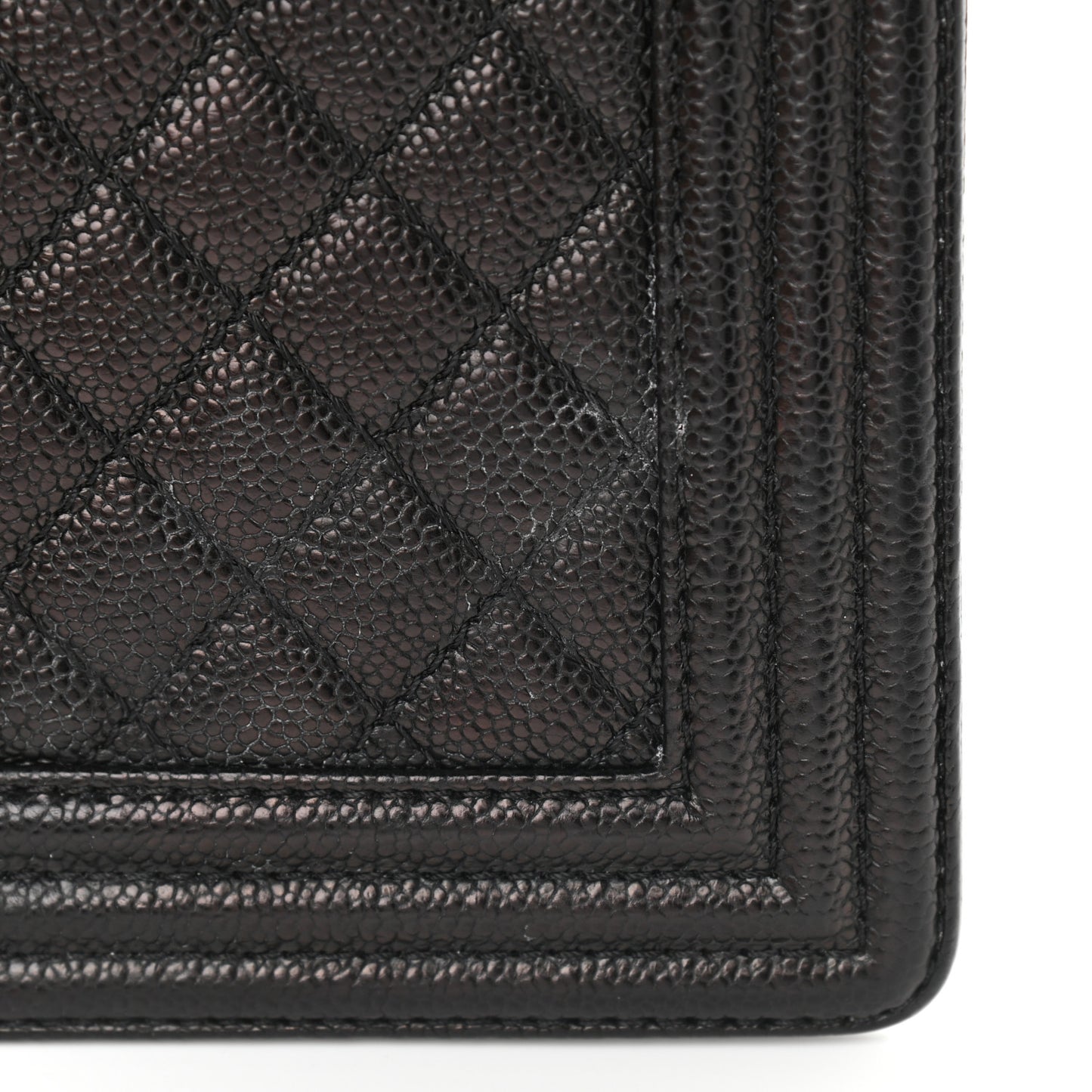 Caviar Quilted New Medium Boy Flap Black