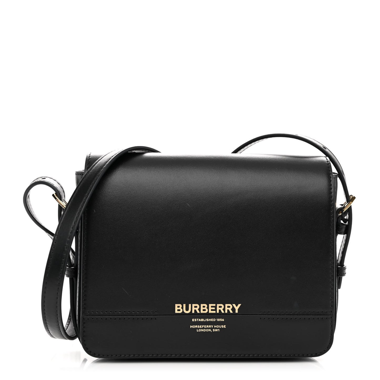 Smooth Calfskin Small Grace Bag Black