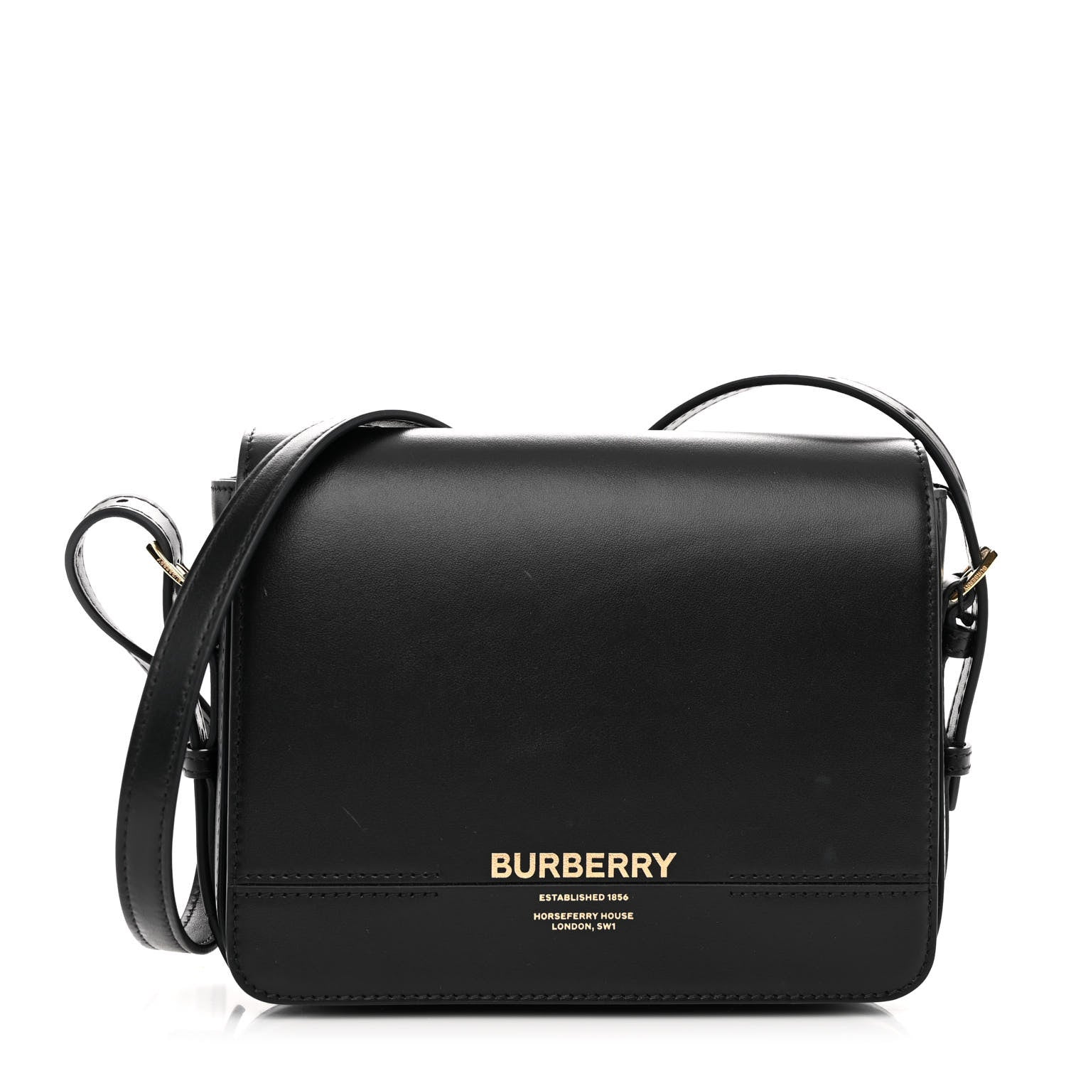 Burberry Smooth Calfskin Small Grace Bag Black 1 of 9
