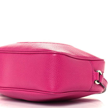Gucci Cellarius Calfskin Small Soho Disco Bag Bright Bouganville 11 of 11