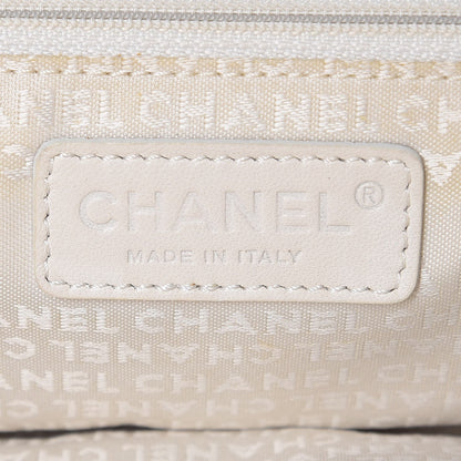 Chanel Lambskin Square Quilted Single Flap White 13 of 14