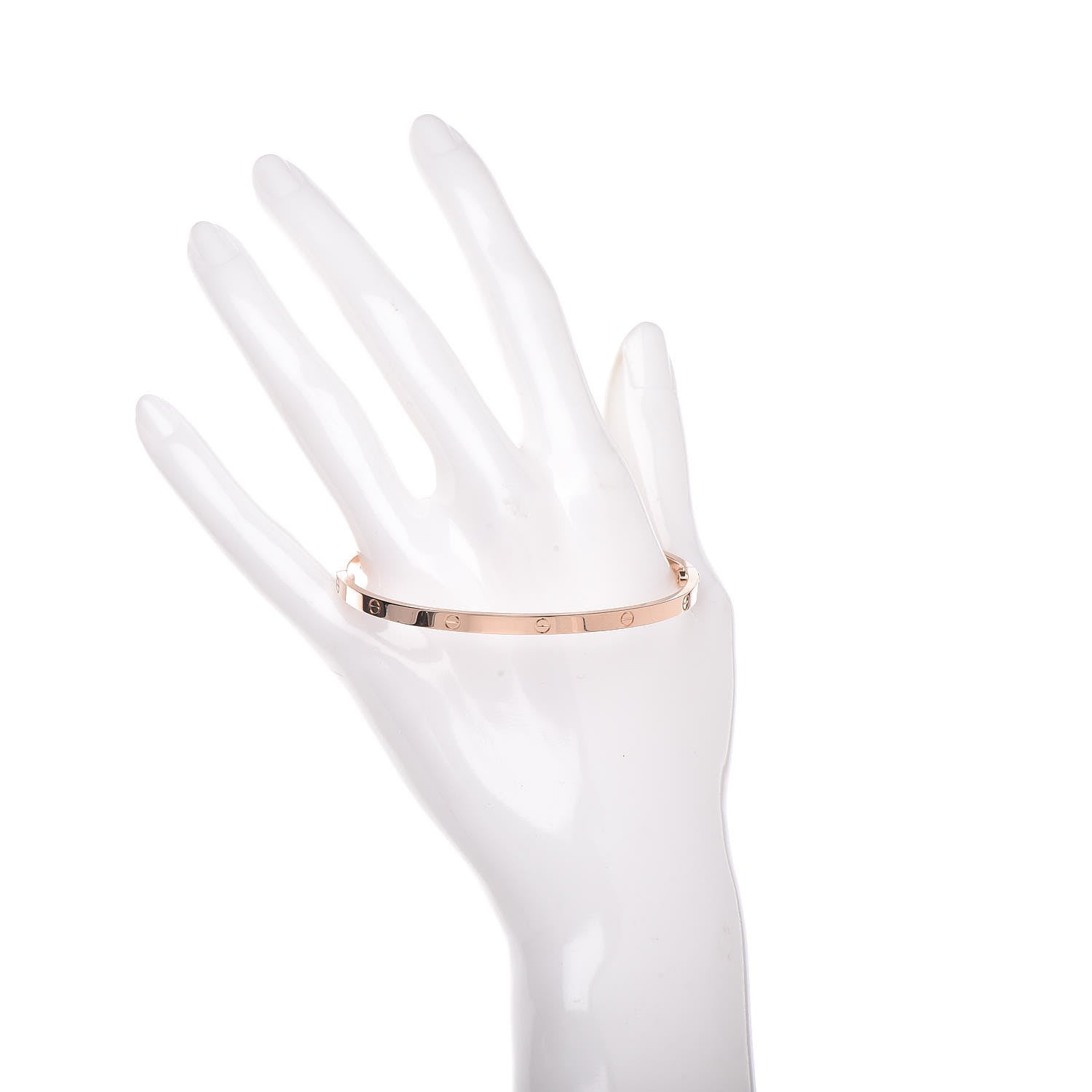 Cartier 18K Pink Gold Small LOVE Bracelet 19 2 of 7