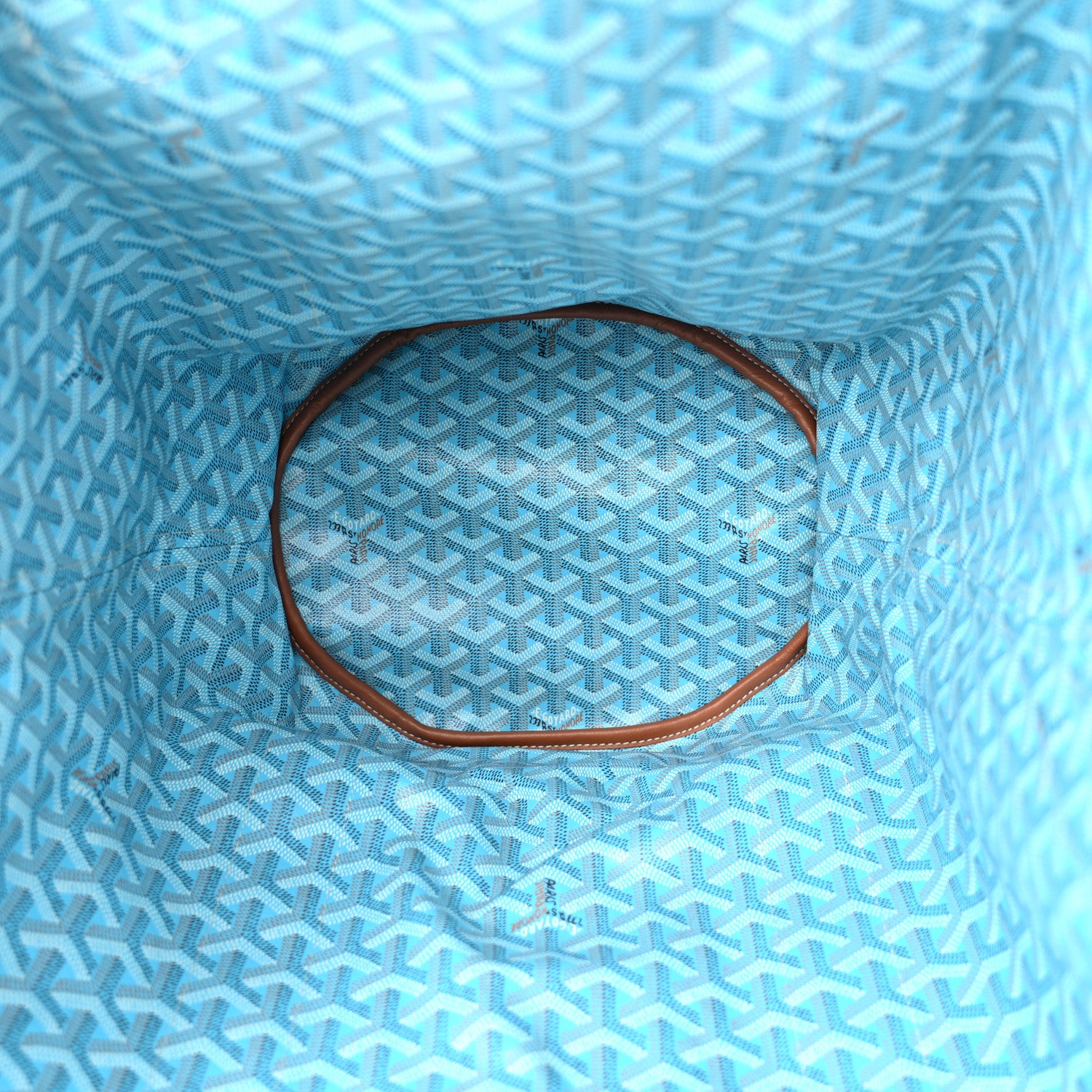 Goyard Goyardine Reversible Belharra Light Blue 5 of 16