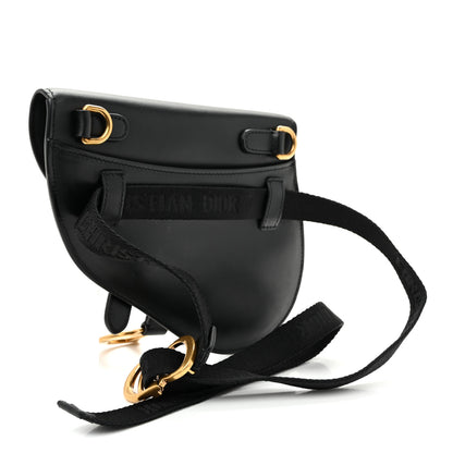 Christian Dior Calfskin Saddle Belt Bag Black 3 of 9