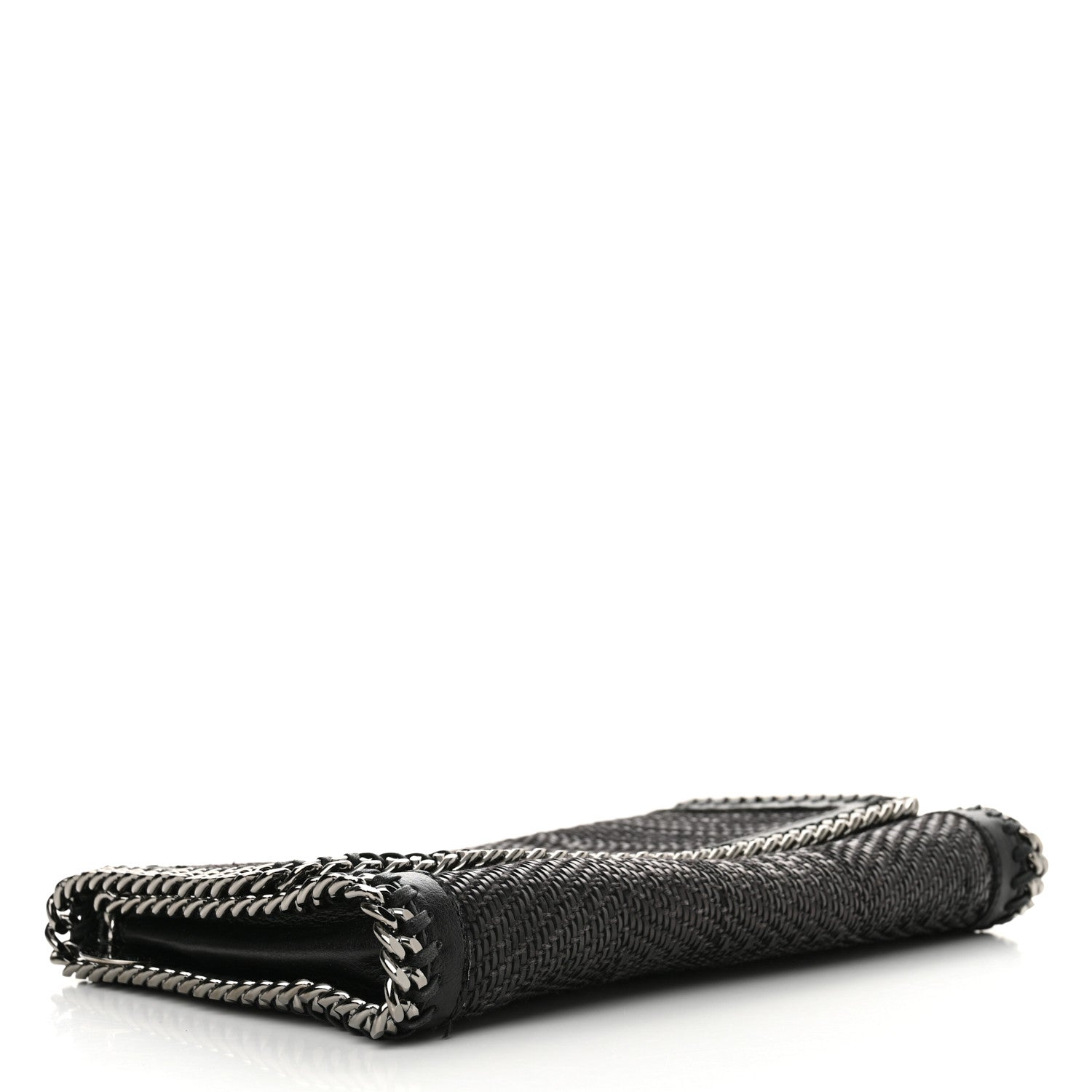 Stella McCartney Braided Falabella Clutch Black 4 of 13
