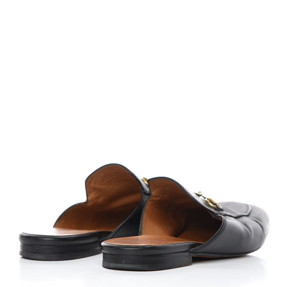 Gucci Calfskin Womens Princetown Slippers 39.5 Black 4 of 10