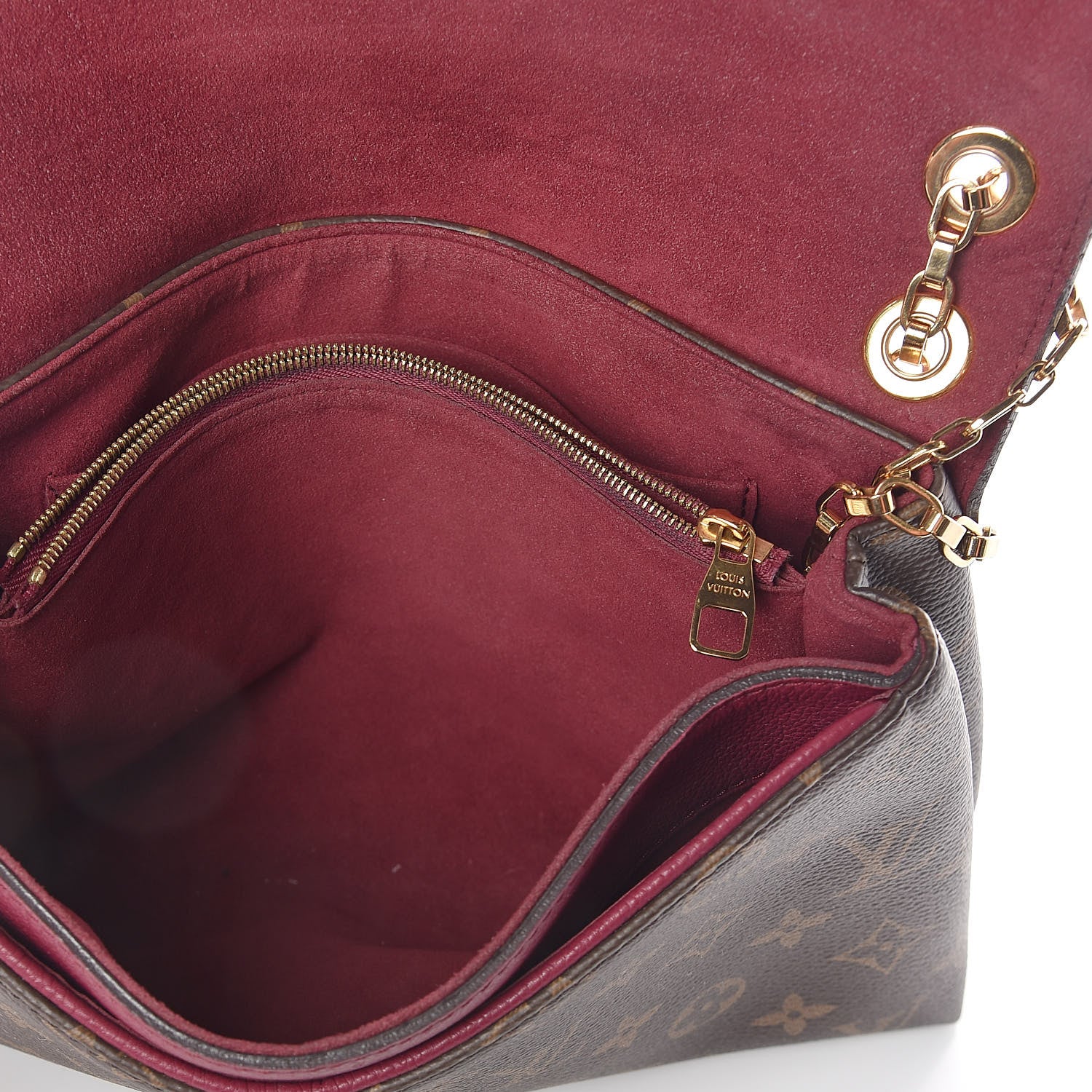 Louis Vuitton Monogram Pallas Chain Aurore 6 of 9