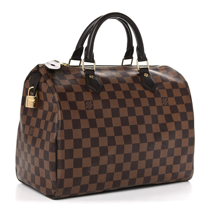 Louis Vuitton Damier Ebene Speedy 30 3 of 13