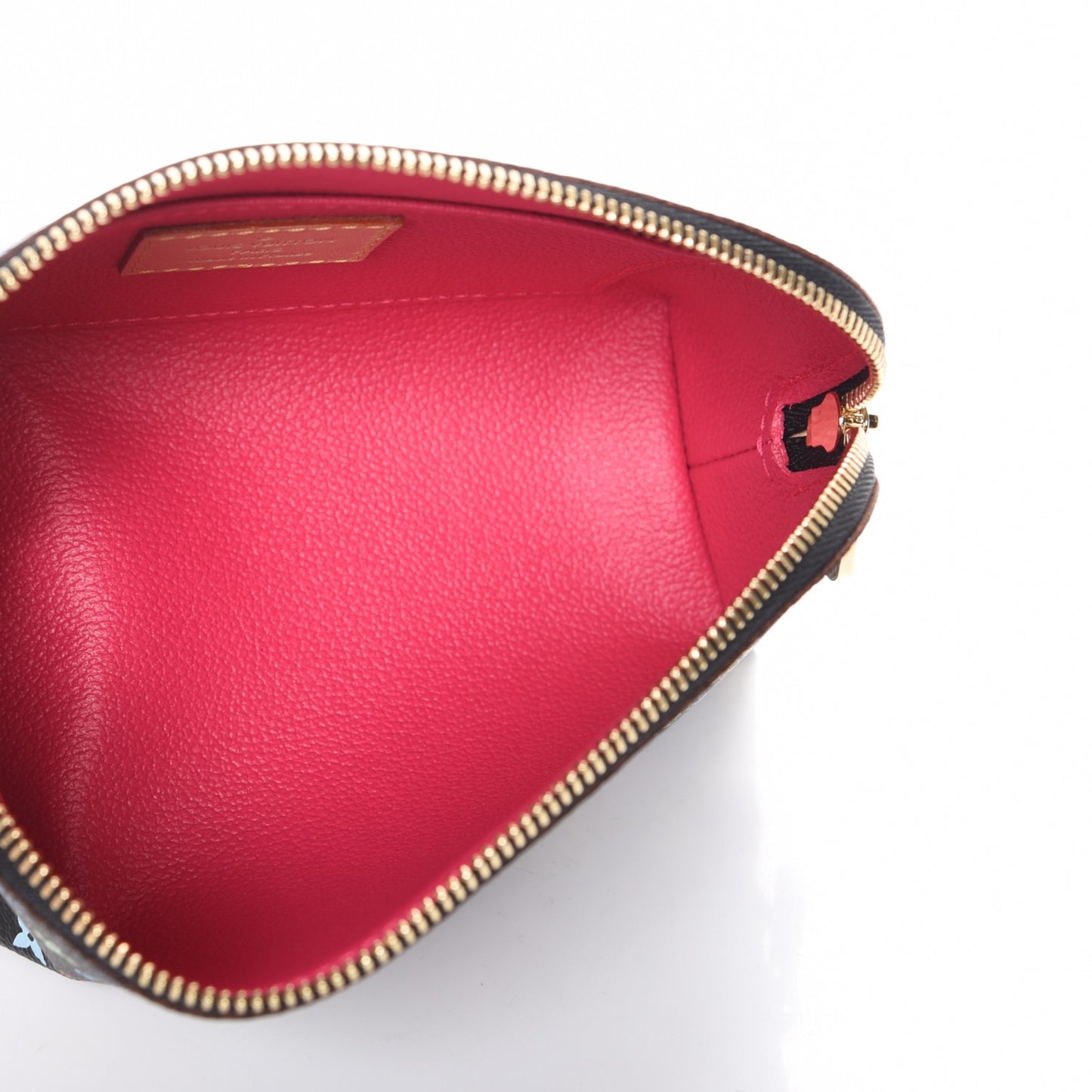 Monogram Multicolor Cosmetic Pouch Black Grenade