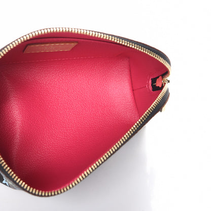 Louis Vuitton Monogram Multicolor Cosmetic Pouch Black Grenade 5 of 8