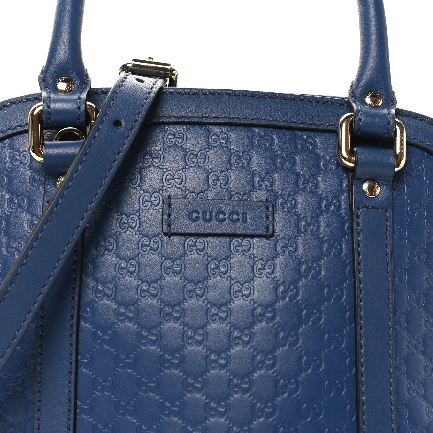 Gucci Soft Microguccissima Mini Dome Bag Blue 1812725 – FASHIONPHILE