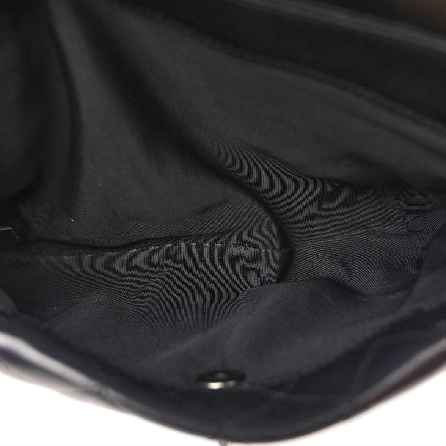 Chanel Calfskin Quilted Fold Up Again Flap Bag Black 5 of 10