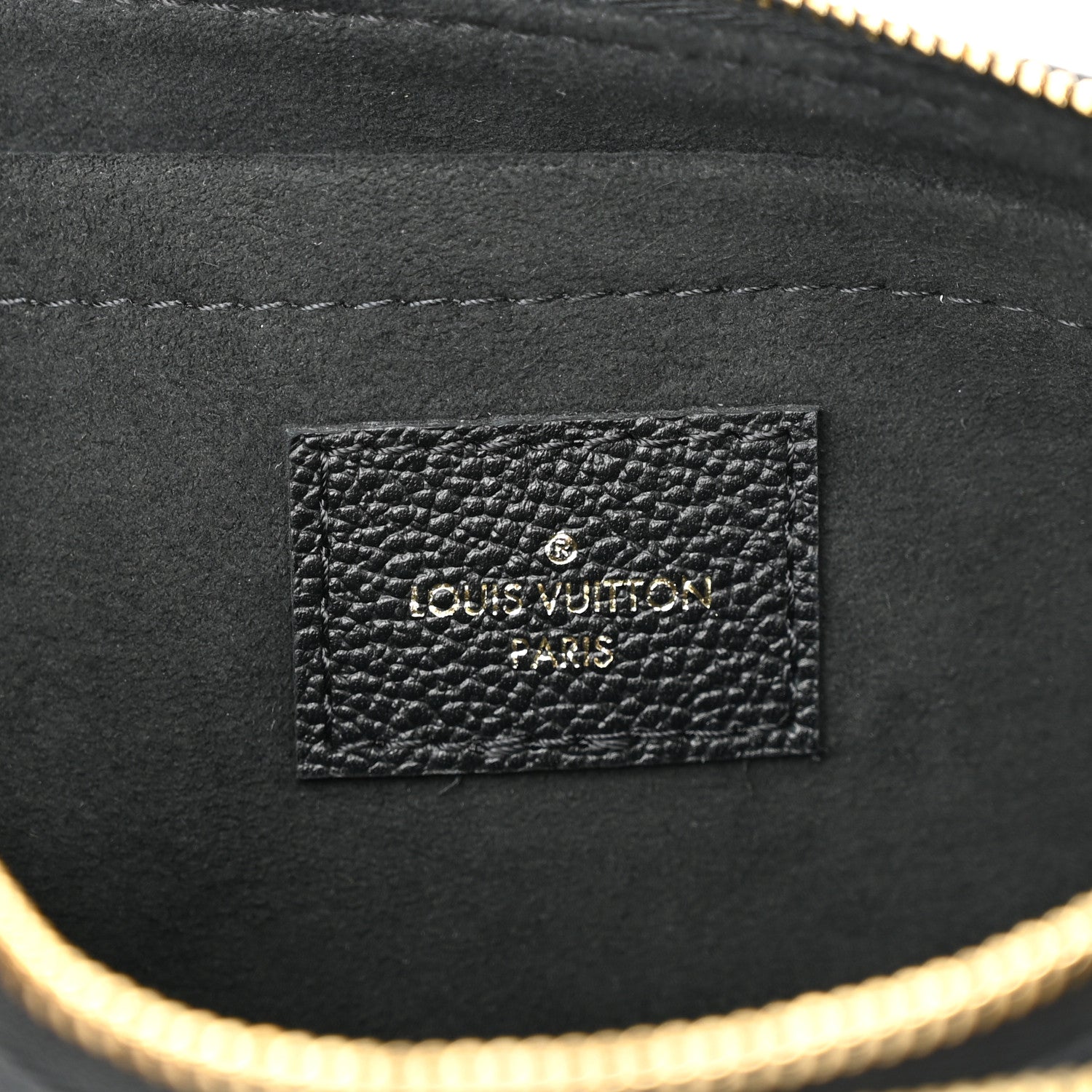 Louis Vuitton Empreinte Monogram Giant Multi Pochette Accessories Black 7 of 10