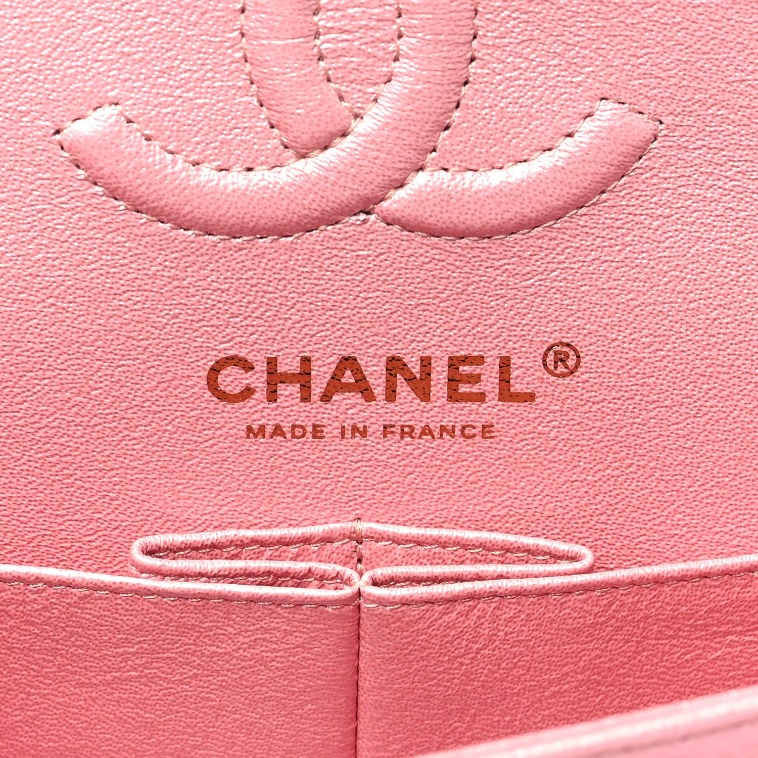 Chanel Iridescent Caviar Quilted Small Double Flap Pink 6 of 11