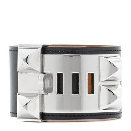Hermes Swift Collier de Chien CDC Bracelet S Black 2 of 6