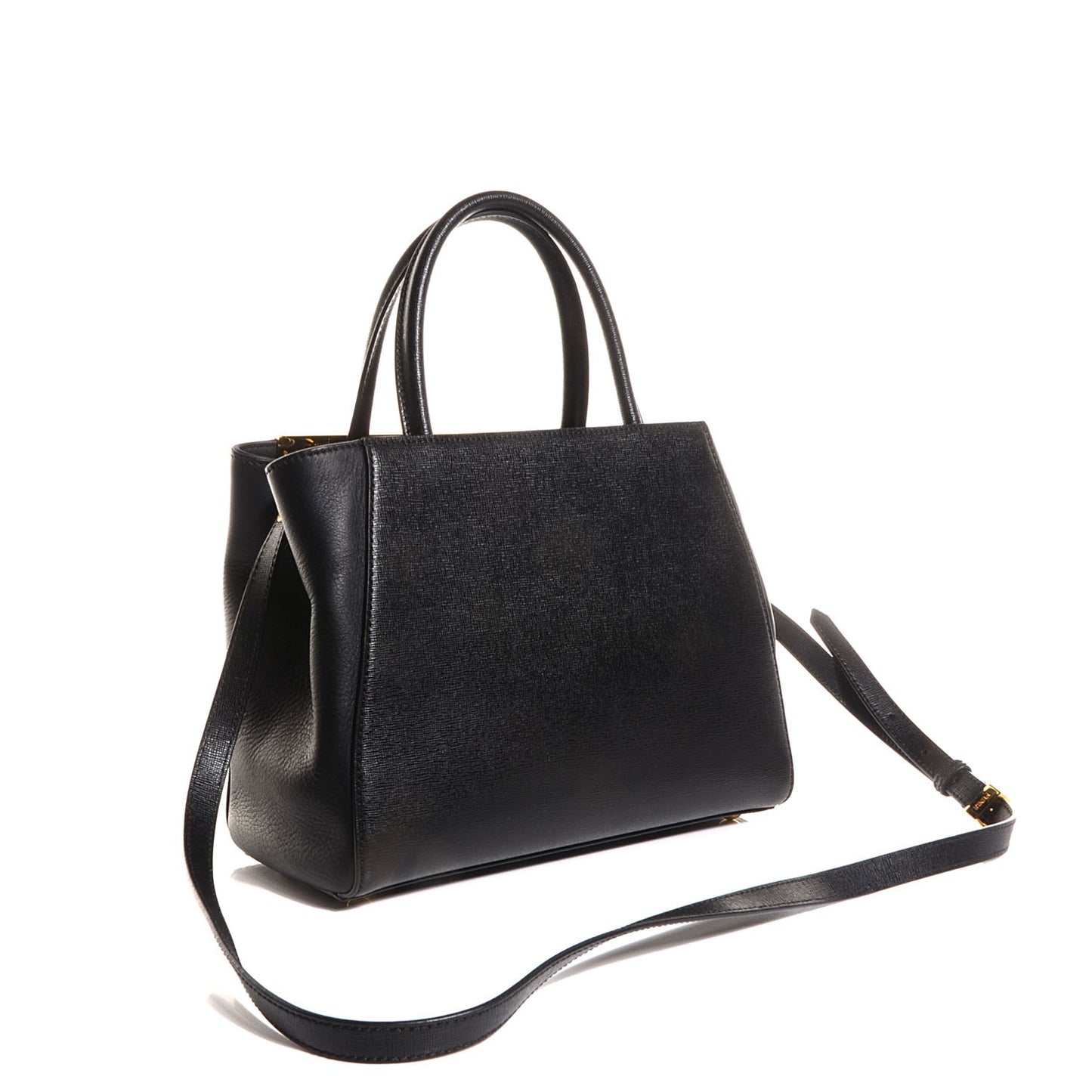 Vitello Elite Petite 2Jours Tote Black