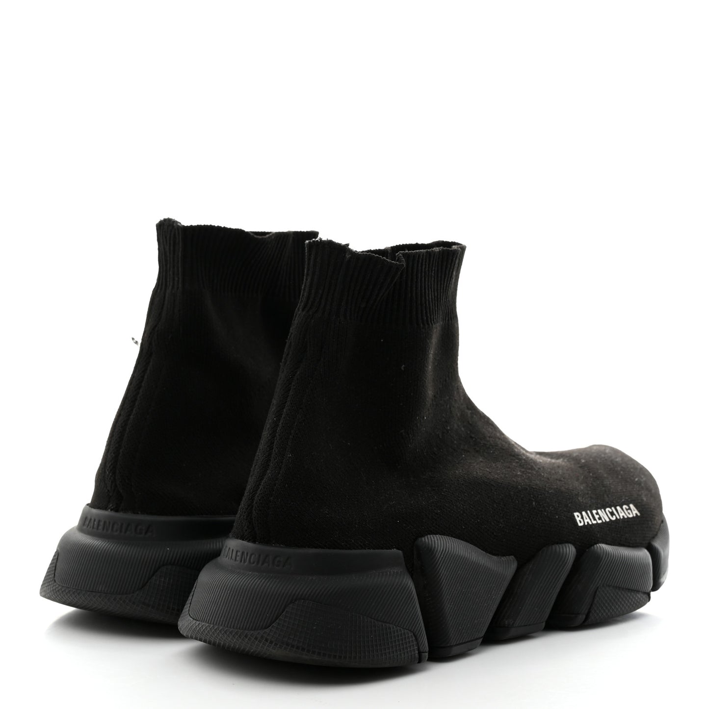 Neoprene Knit Mens Speed Sneakers 7 Black
