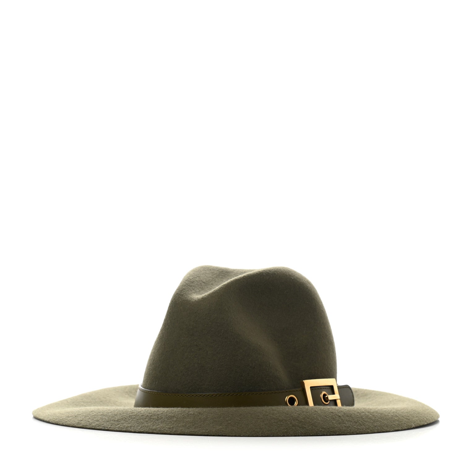 Gucci Felt Havana Hat L Olive 2 of 8