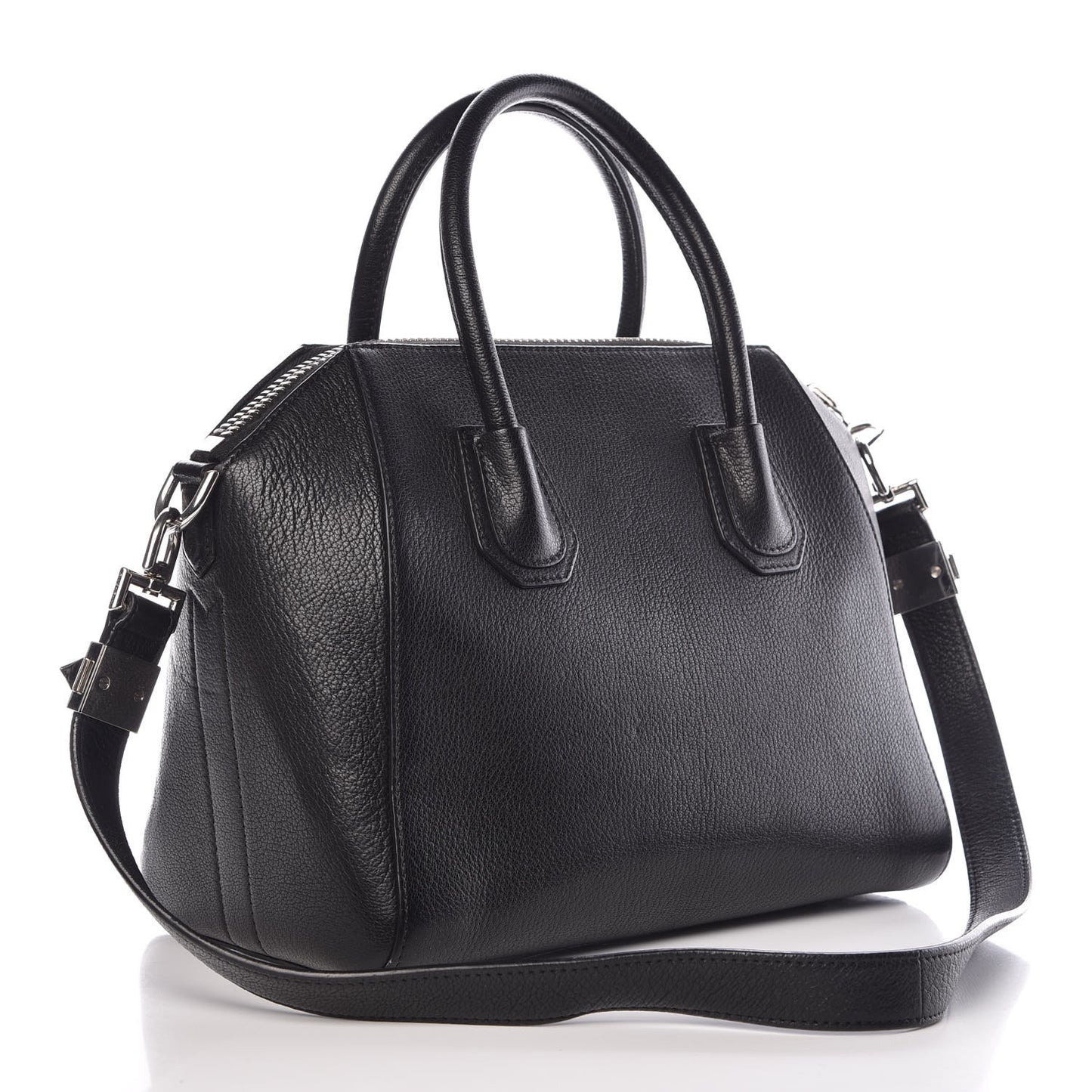 Sugar Goatskin Small Antigona Black
