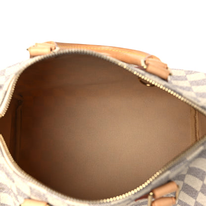 Louis Vuitton LOUIS VUITTON Damier Azur Speedy 25 5 of 8