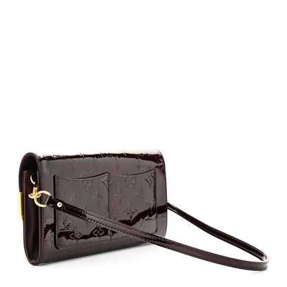 Louis Vuitton Vernis Rossmore MM Amarante 3 of 9